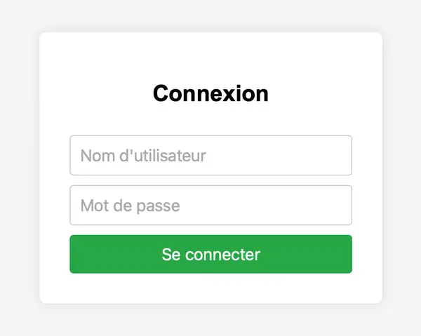 Formulaire de login sécurisé en PHP