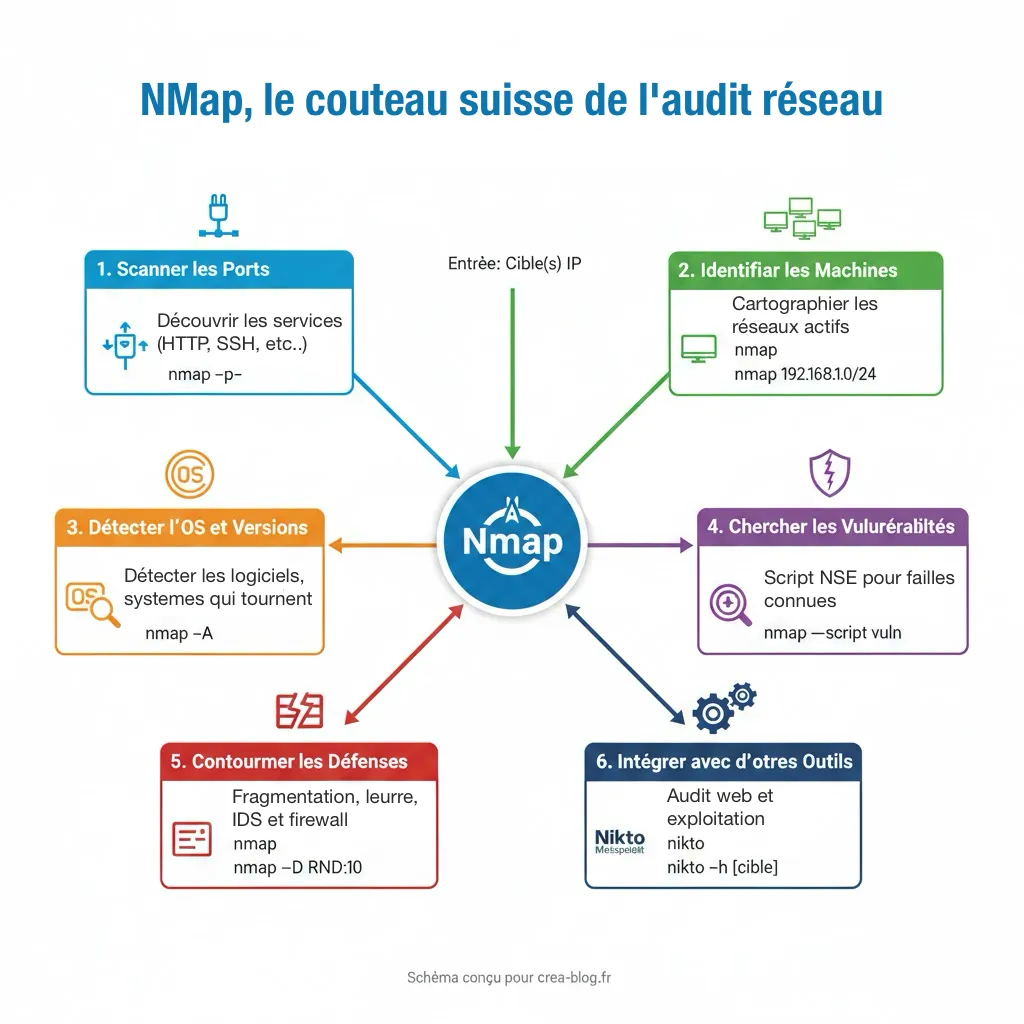 Nmap, le scan de réseau