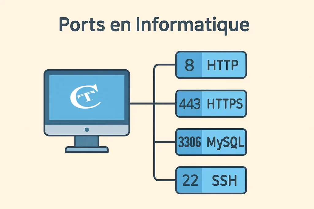 Port informatique en développement web