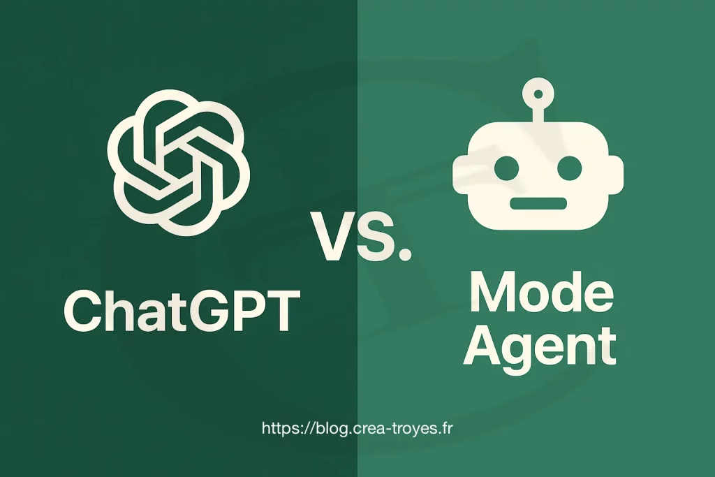ChatGPT Classique vs ChatGPT Mode Agent