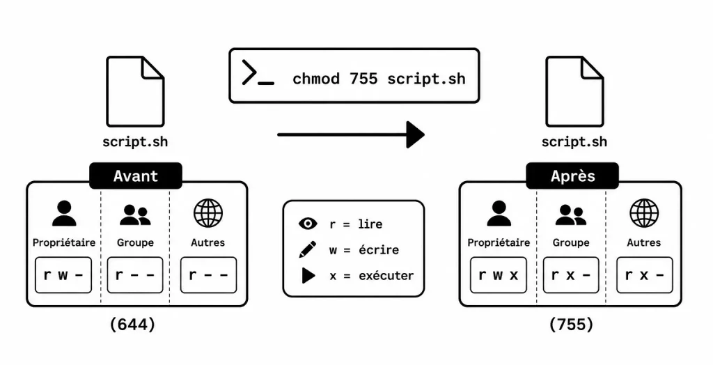 chmod