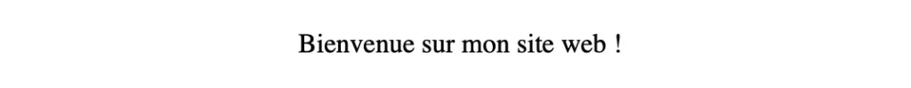 Centré en CSS