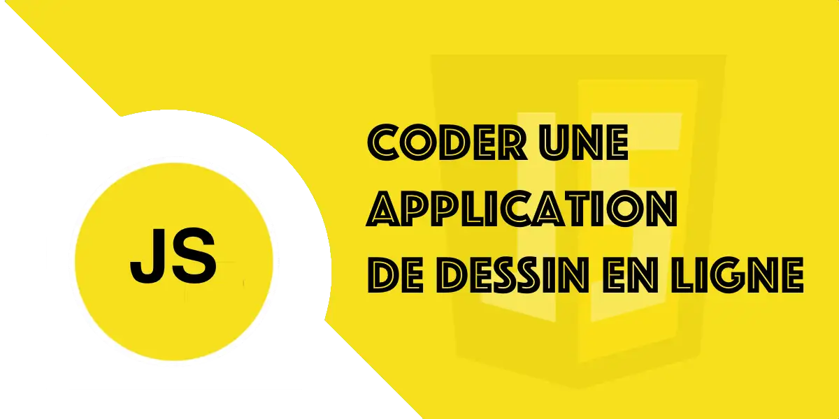 Coder une application de dessin en HTML et Javascript