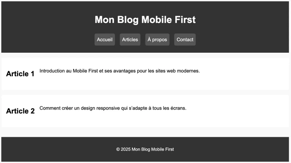 Mobile-first sur tablette
