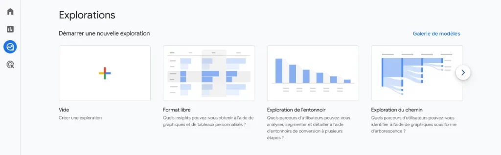 Exploration : Le parcours utilisateur dans GA4