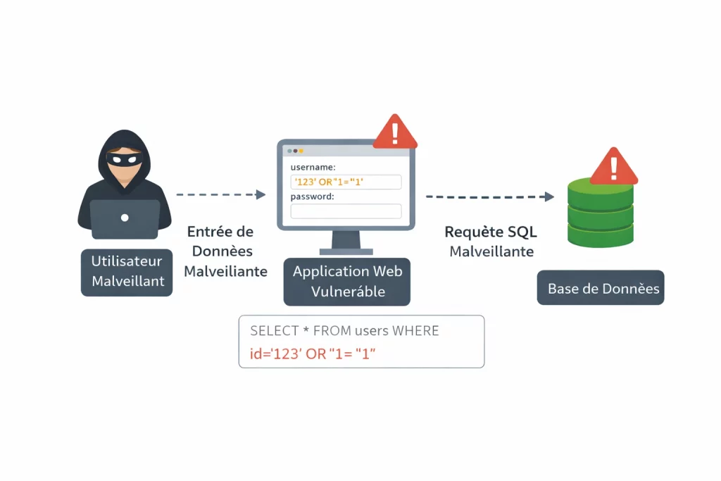 SQLMap et le principe d'injection SQL