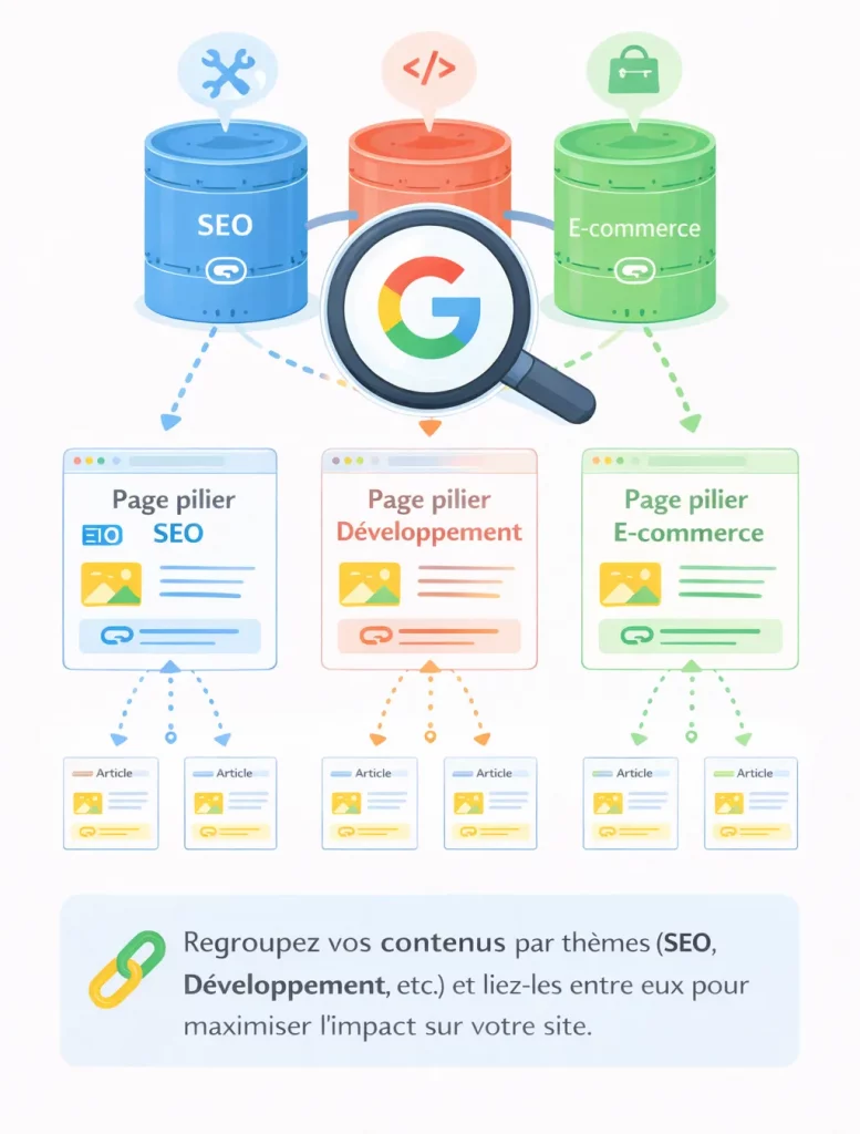 L'architecture en silo de vos pages