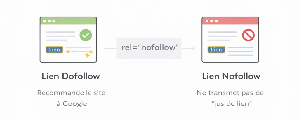 Backlink nofollow et nofollow