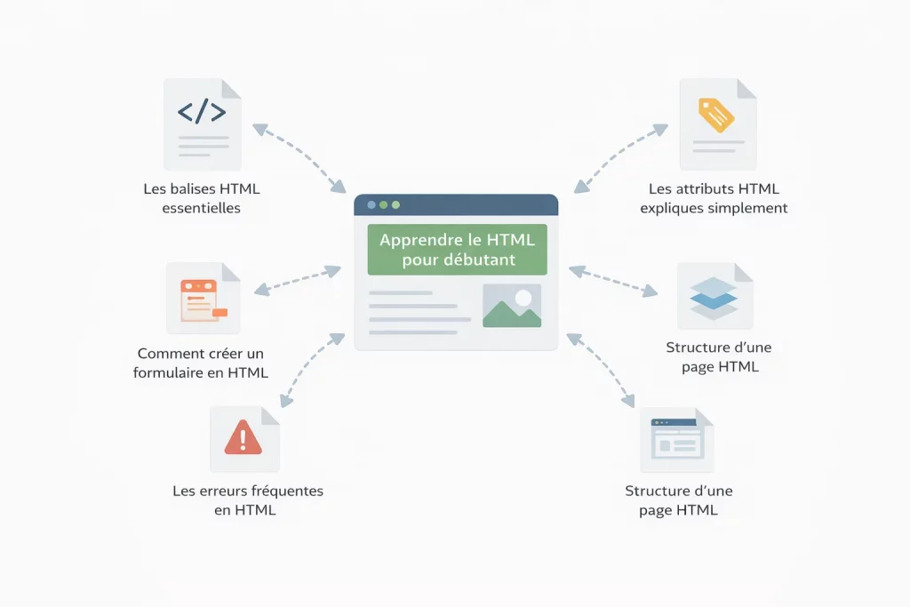 Exemple d'architecture en Cluster SEO