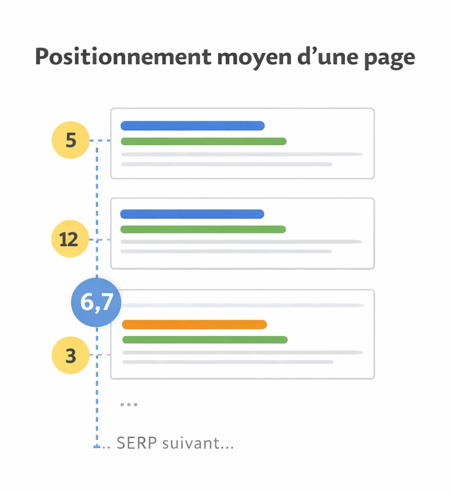 Positionnement d'une page sur Google