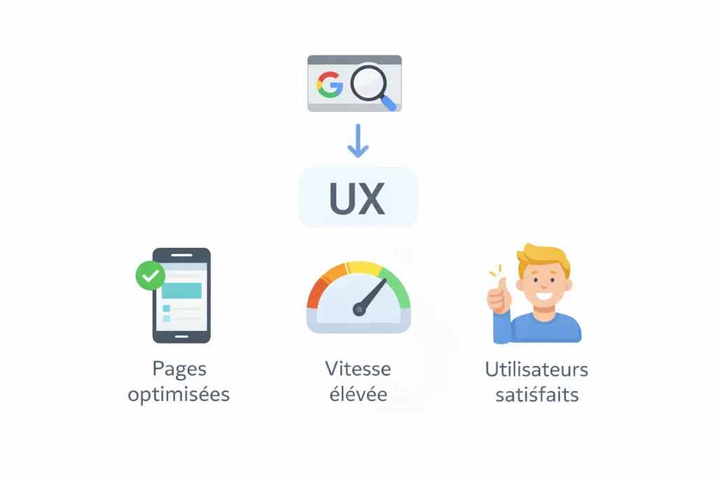 Expérience utilisateur selon la Search Console