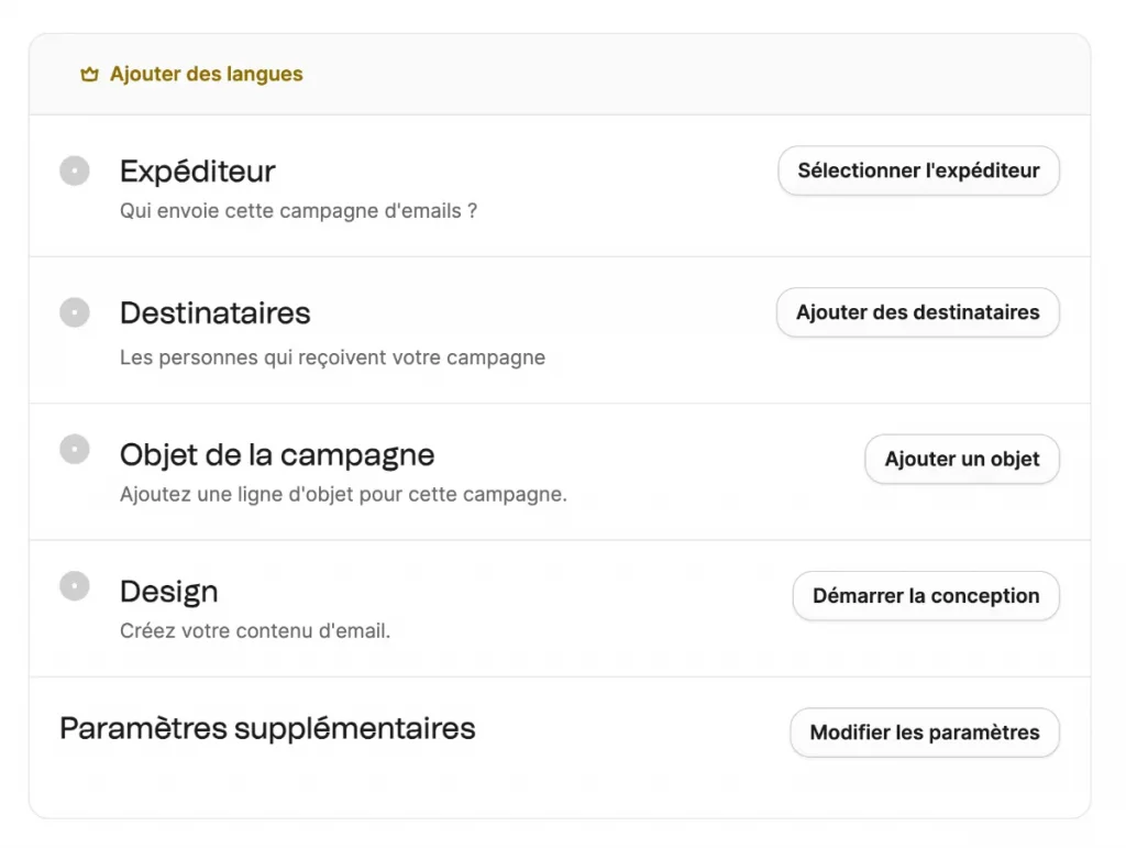 Campagne emailing Brevo