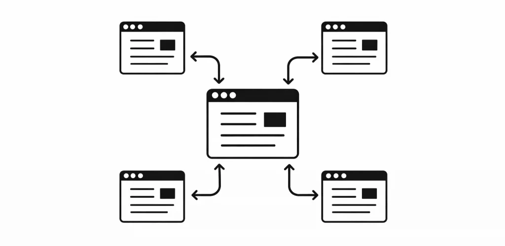 Erreur lors du maillage interne des pages d'un site web