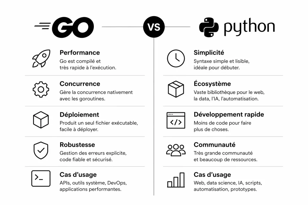 Golang (Go) ou Python