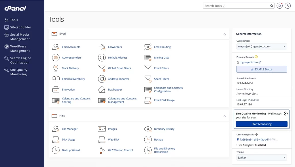cPanel