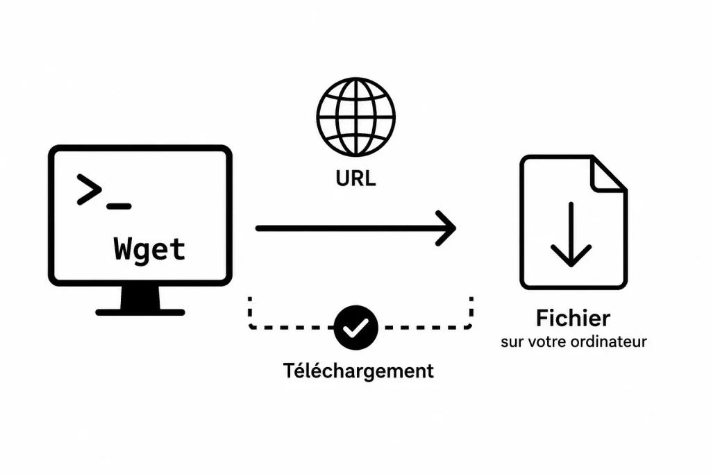 Wget pour télécharger un fichier