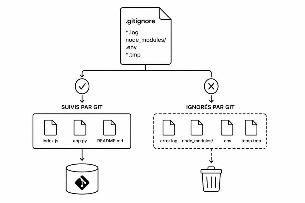 Le fichier .gitignore de Git