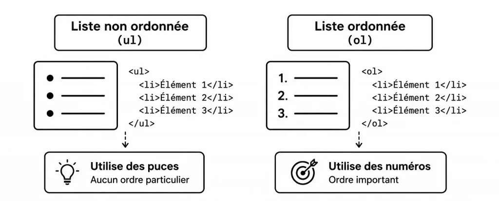 Liste HTML