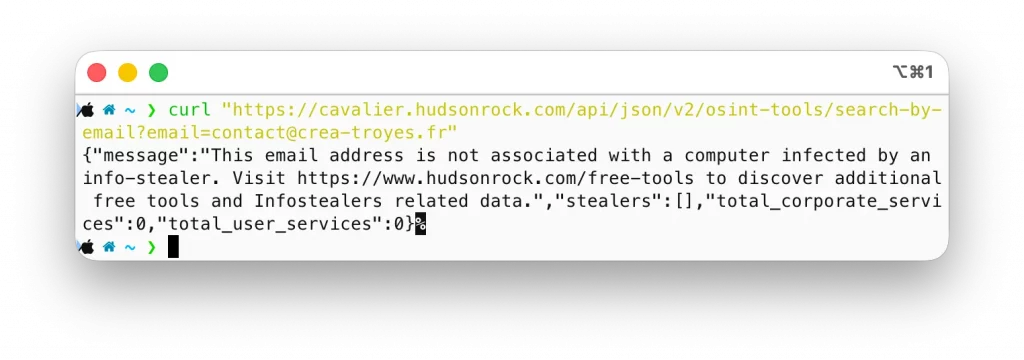 Hudson rock json