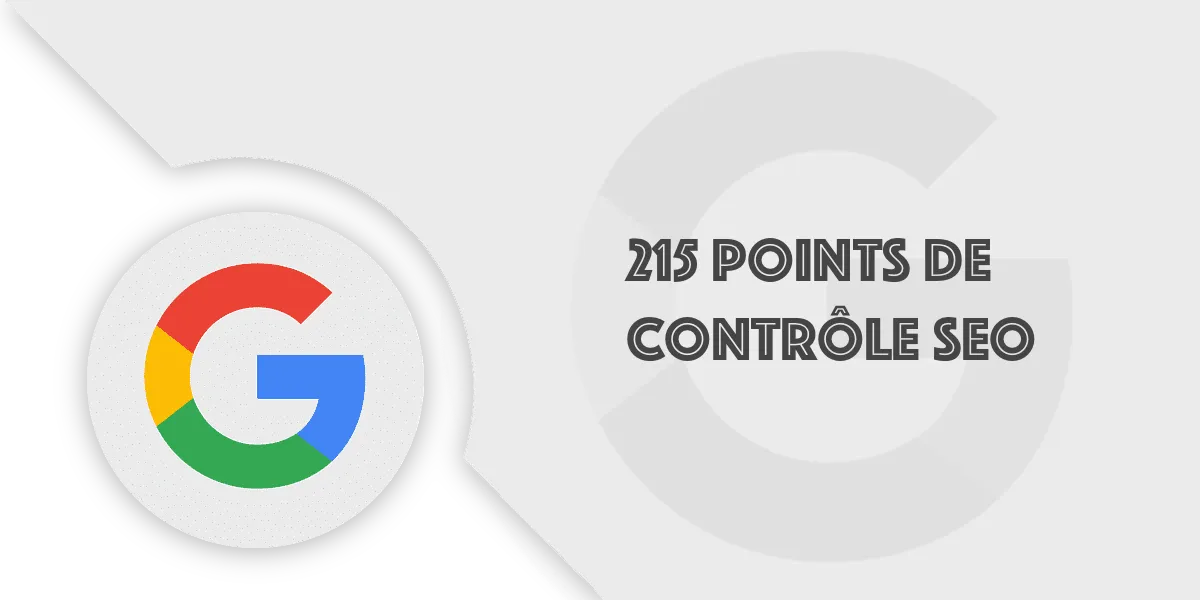 Guide SEO avec 215 points de contrôle