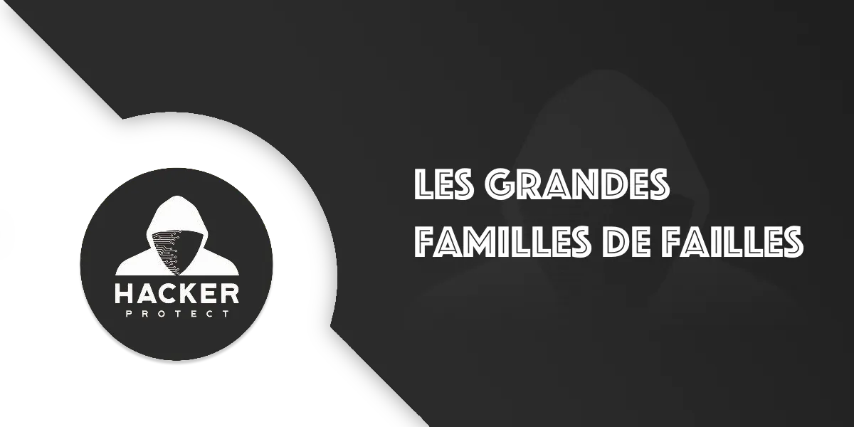 Les grandes familles de failles