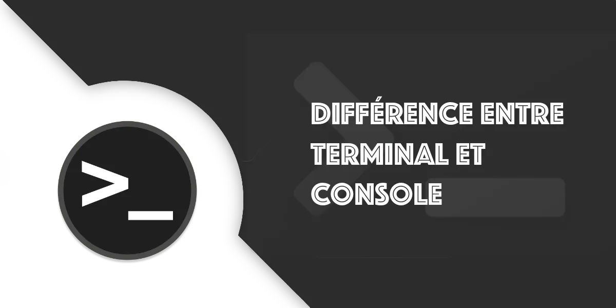 Terminal ou console sur Mac