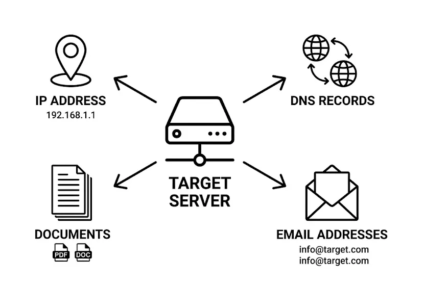 Collecte d'information en phase de reconnaissance de pentesting